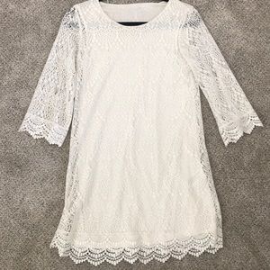 White Lace Dress